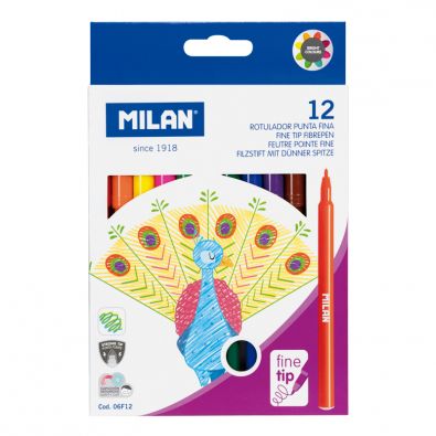 Milan 0615350Y - Pack de 50 rotuladores : .es: Oficina y