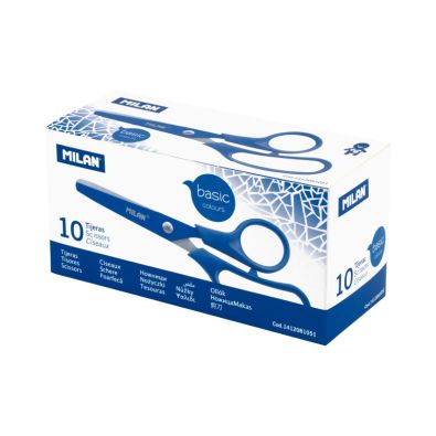 Blister pack zig-zag scissors with 4 interchangeable blades • MILAN