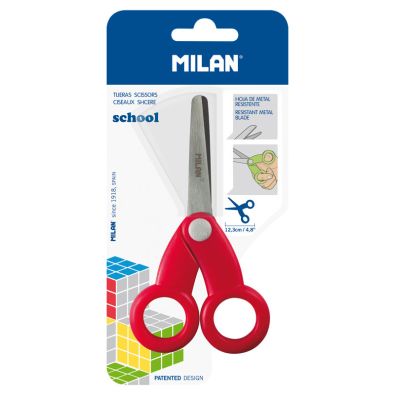 MILAN Left Handed Scissors Clear