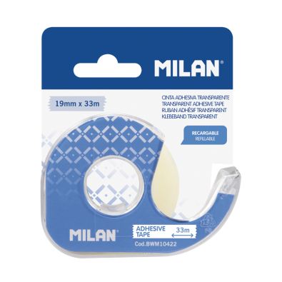 MILAN Blister Pack of 2 Replacement Cylinder Correction Tape 5 mm x 6 m  (Cylindrical and Extension), BWM10467