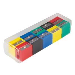 Box 20 SQUARE pencil sharpeners • MILAN