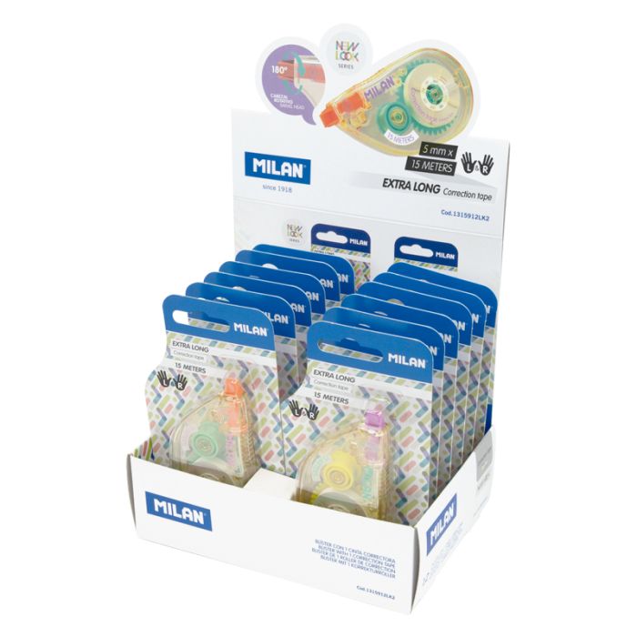 Blister 2 cintas correctoras milan - Material de oficina, escolar y  papelería