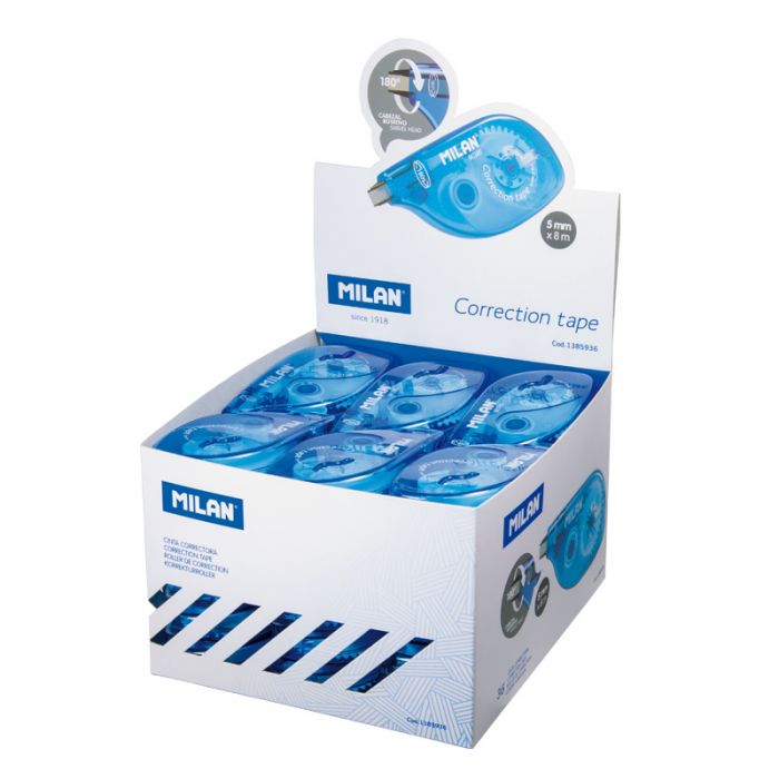 Milan Correction Tape - Extra Long - New Look Series