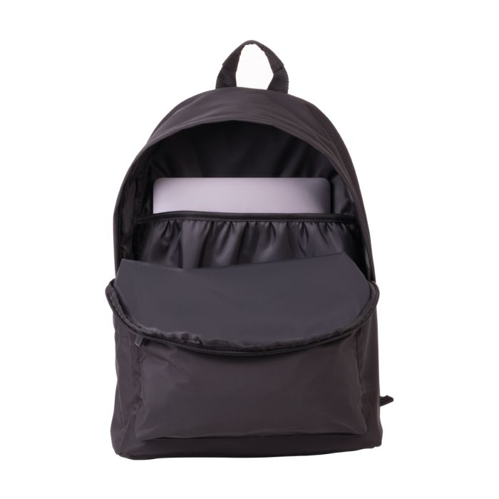 2 zip urban classic backpack 22 L Shadow series black MILAN