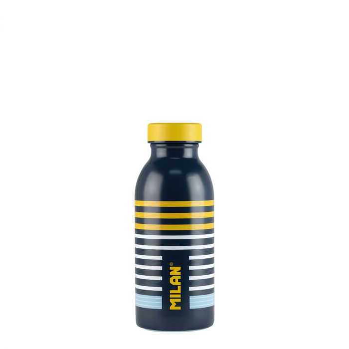botella isotermica amarilla