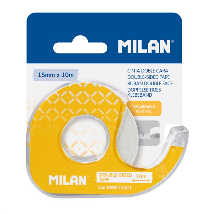 Blister pack dispenser double-sided adhesive tape 15 mm x 10 m • MILAN
