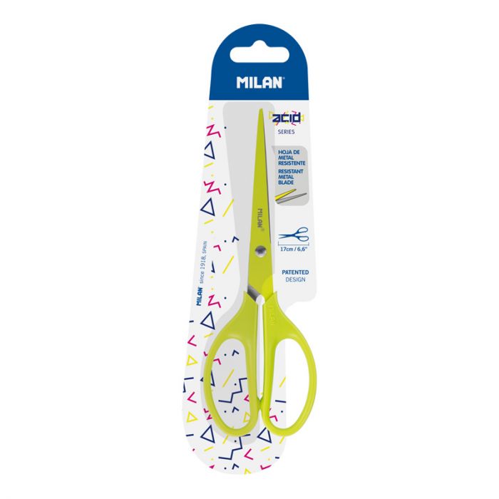 Blister pack zig-zag scissors with 4 interchangeable blades • MILAN