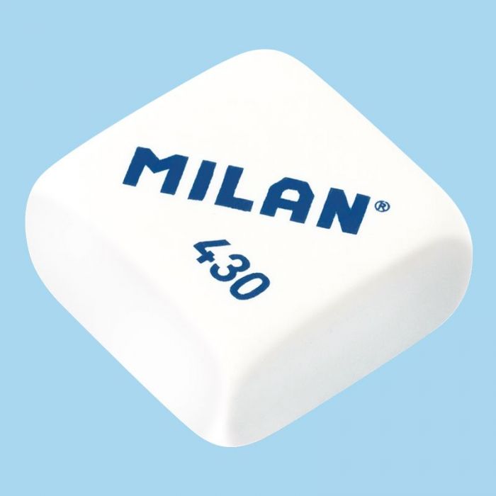 Caja 30 gomas miga de pan 430 cuadradas • MILAN