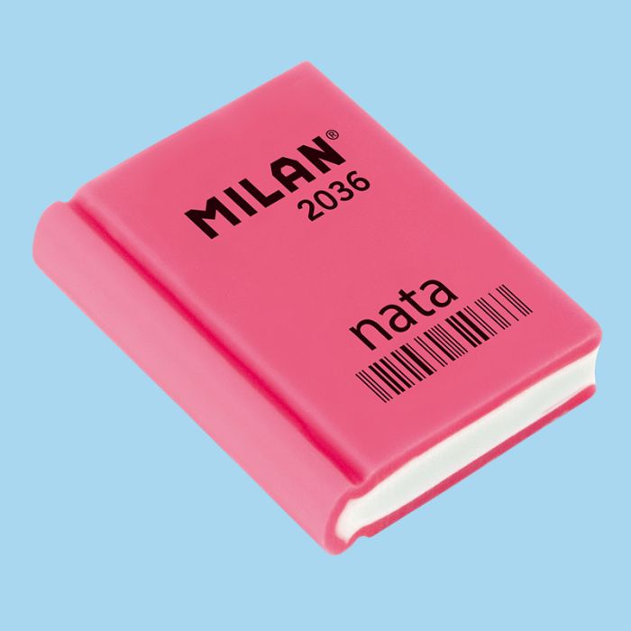 Boîte 36 gommes nata® Livre 2036, couleurs assorties • MILAN