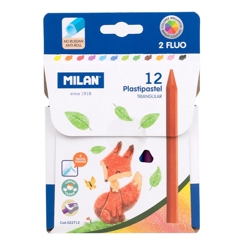Milan Double-Ended Colored Pencils - Set of 6